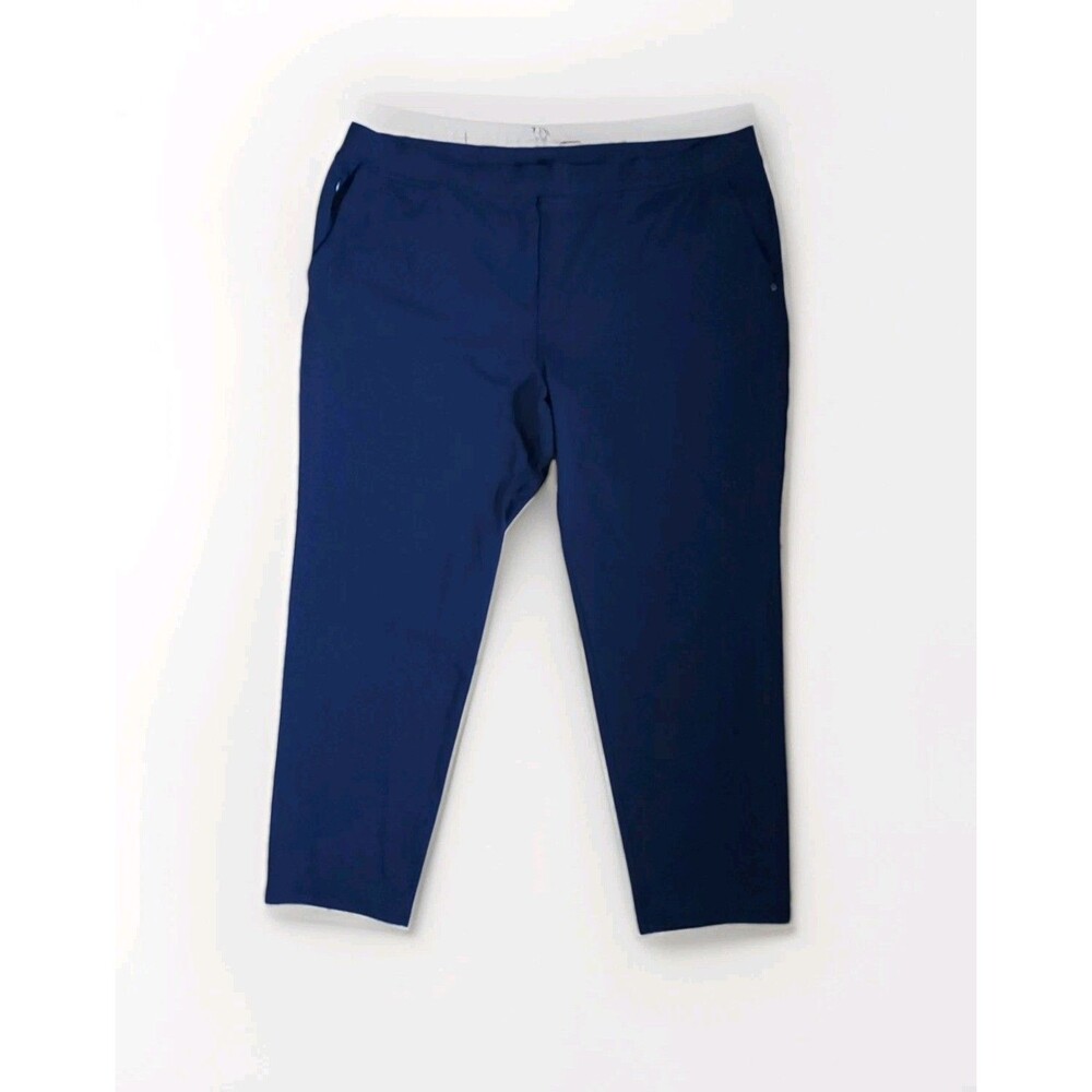 Skechers Men's Slip-in Blue Jogger Pants Size 3XL - Pockets - Draw String